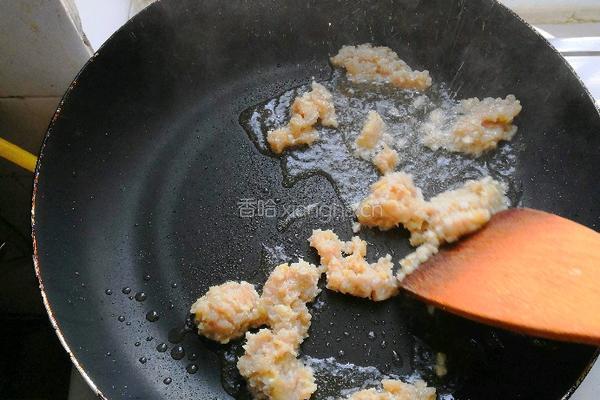 肉沫南瓜丝的做法图解7