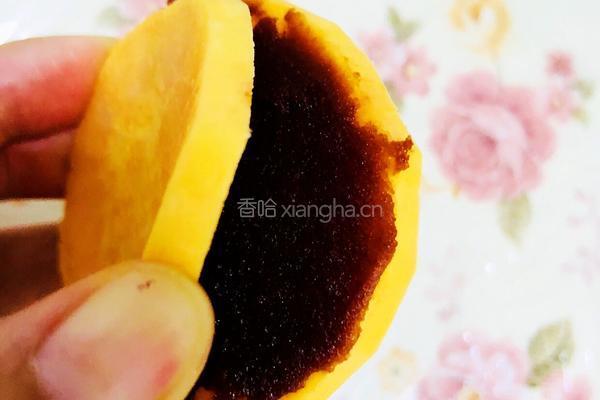 红薯豆沙饼的做法图解2