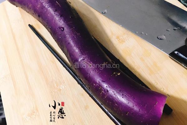 下饭盘龙茄子的做法图解1