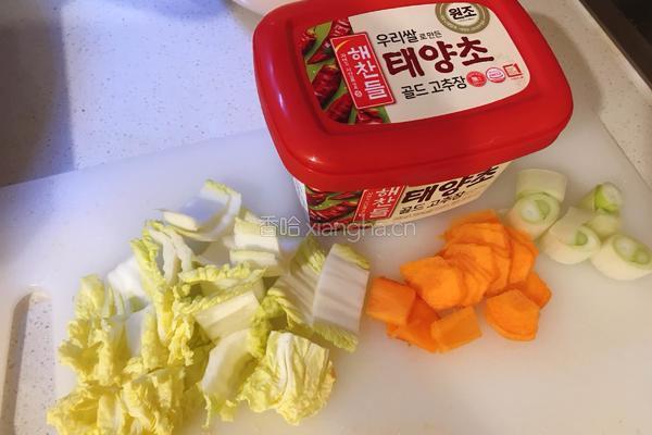 辣炒年糕的做法图解1