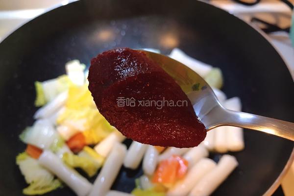 辣炒年糕的做法图解4