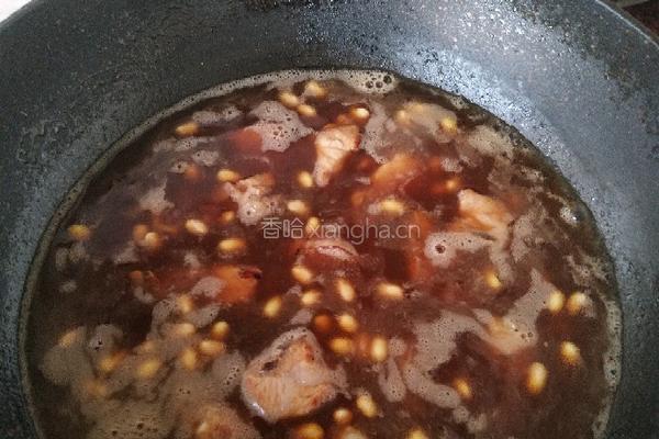 黄豆焖排骨的做法图解16
