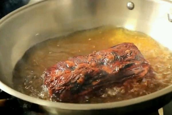 梅菜扣肉的做法图解3