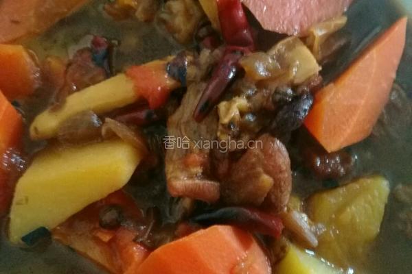 土豆炖牛腩的做法图解15