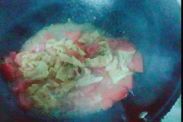 番茄炒鸡蛋的做法图解5