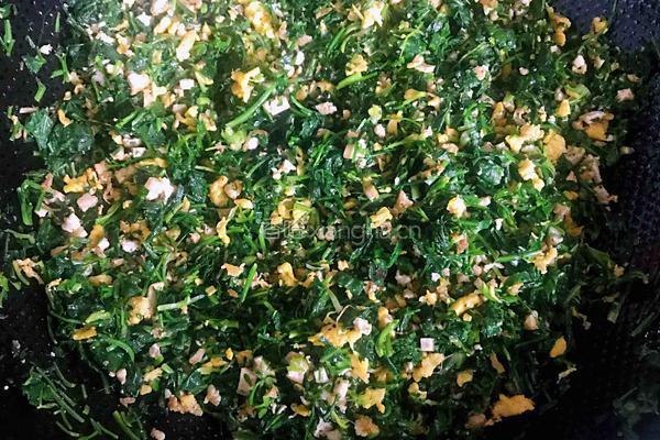 荠菜素饺子的做法图解8