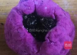 黑芝麻紫薯饼的做法图解10