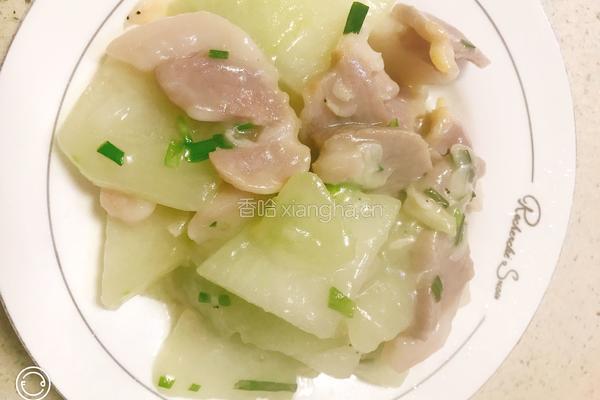 咸肉虾皮烩冬瓜的做法图解5