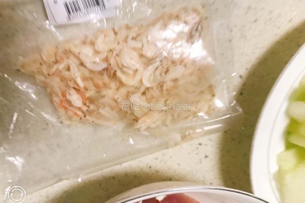 咸肉虾皮烩冬瓜的做法图解3