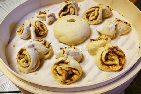 全麦花卷的做法图解10
