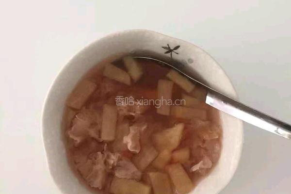 苹果银耳营养汤的做法图解8
