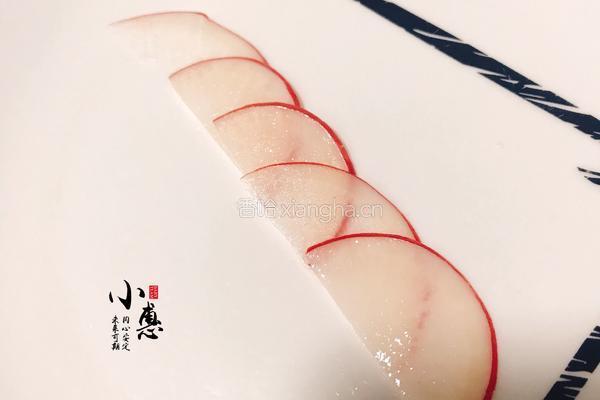 红皮萝卜玫瑰花的做法图解11