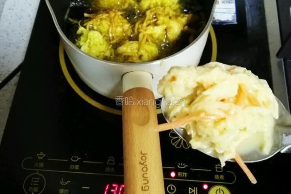 素炸萝卜丸子的做法图解5