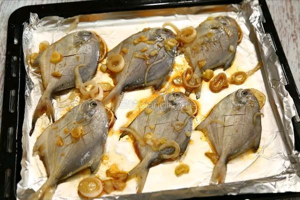 烤银鲳鱼的做法图解4