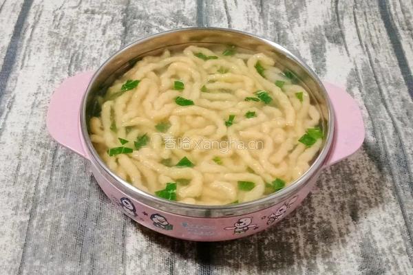 排骨汤面线 (宝宝辅食）