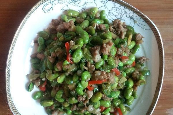 肉末青豆的做法图解6