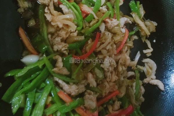 《榨菜肉丝》的做法图解6