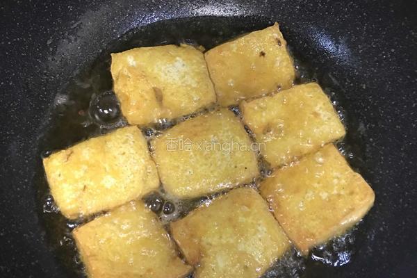 香炸豆腐的做法图解3