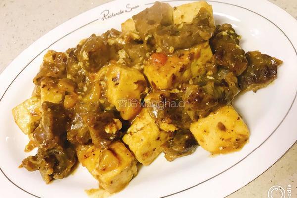 味嘟嘟咖喱牛肉老豆腐的做法图解3