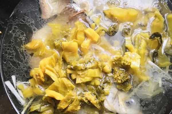 酸菜豆腐鱼的做法图解9