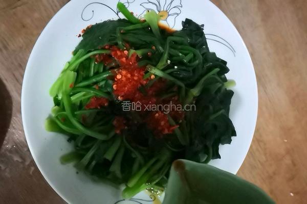 蒜狠辣菠菜的做法图解7