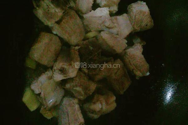 排骨烧土豆的做法图解4