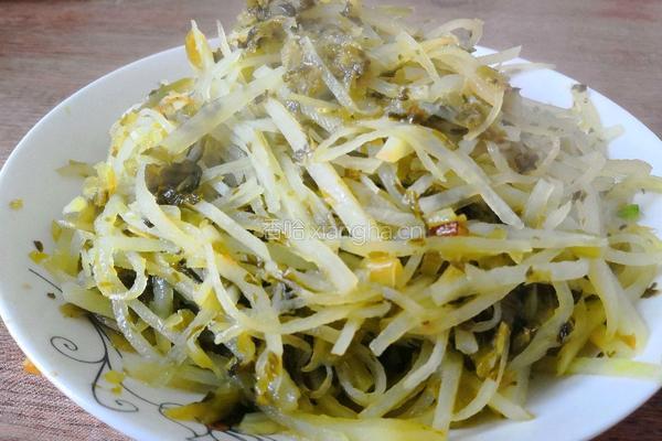 酸菜土豆丝的做法图解10