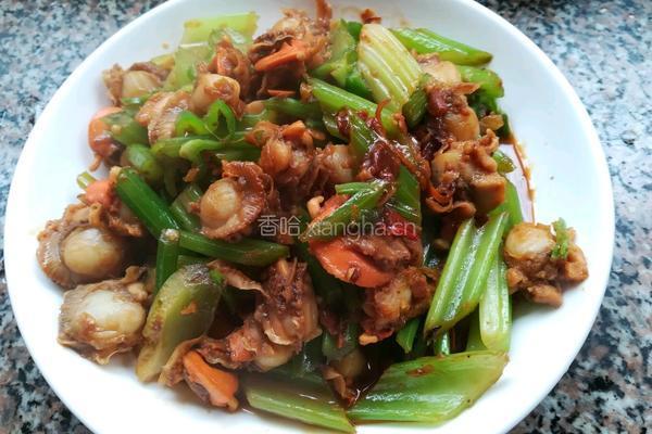 酱香鲜贝肉的做法图解6