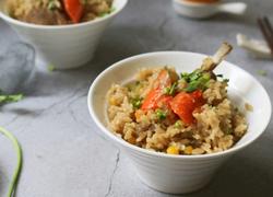 手抓羊肉饭