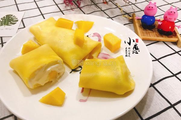 芒果班戟的做法图解17