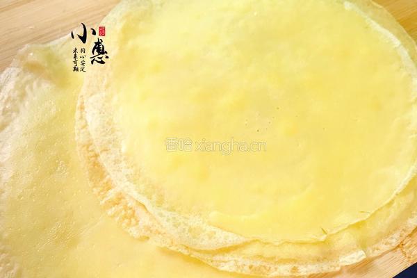 芒果班戟的做法图解12