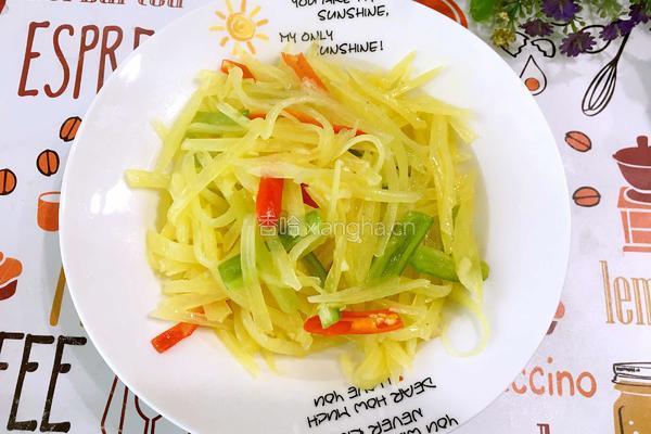 醋溜土豆丝的做法图解8