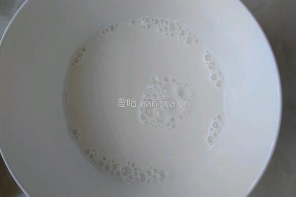 牛奶椰蓉小方的做法图解3