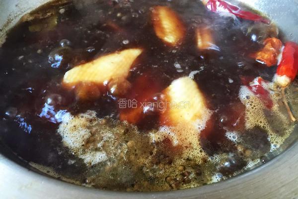 卤鸡翅的做法图解4