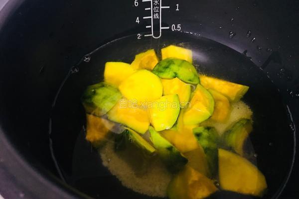 小米南瓜粥的做法图解2
