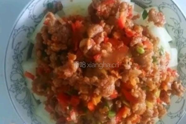 肉末蒸冬瓜的做法图解9