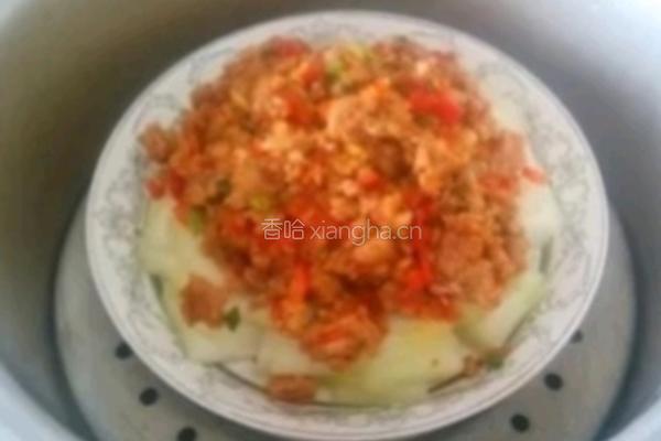 肉末蒸冬瓜的做法图解10
