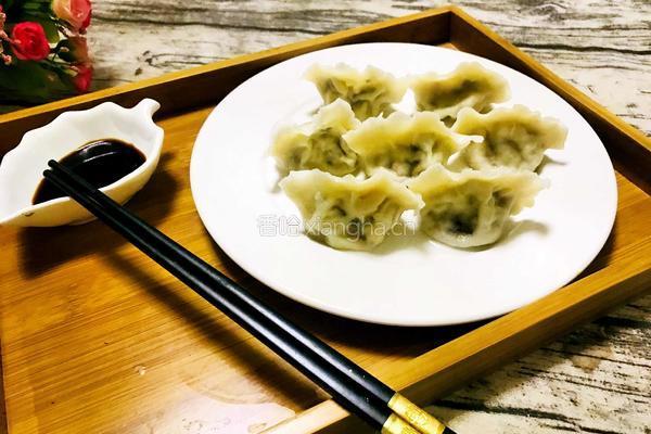 素馅水饺