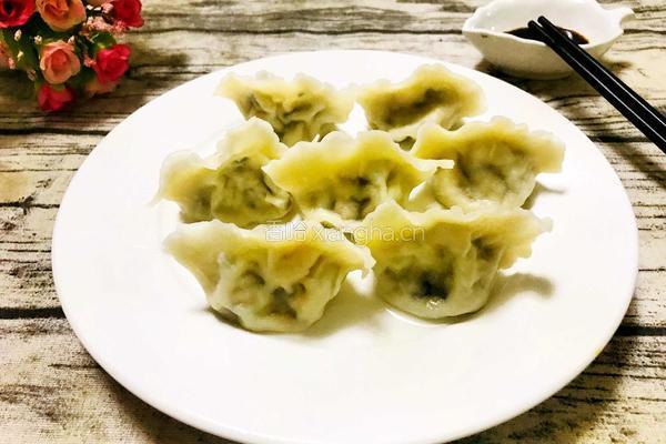 素馅水饺的做法图解10