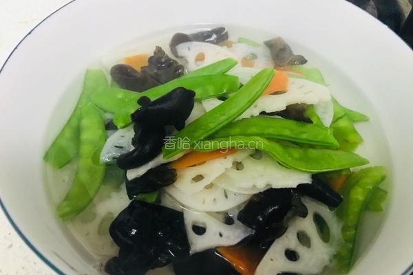 荷塘小炒的做法图解7