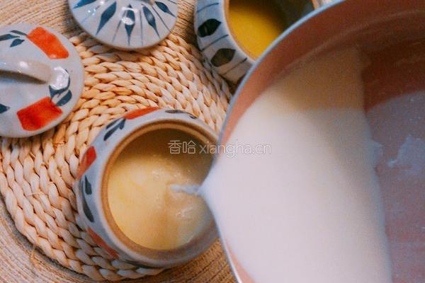 玫瑰姜撞奶的做法图解5
