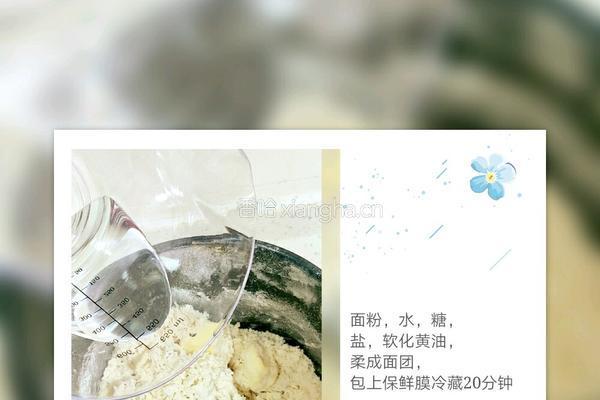 蝴蝶酥的做法图解1