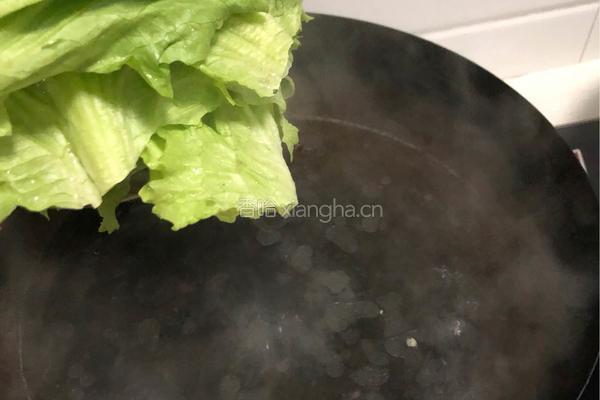 蚝油生菜的做法图解4