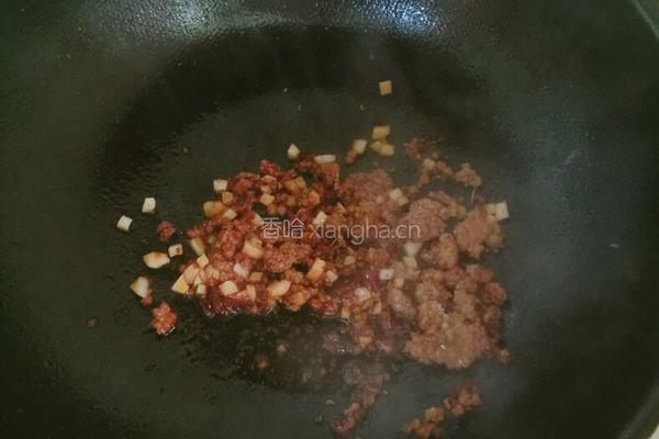 肉沫豆腐的做法图解4