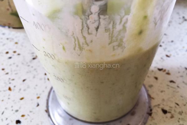 牛油果香蕉奶昔的做法图解7