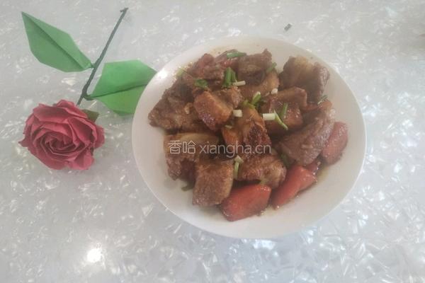 红烧排骨胡萝卜的做法图解7