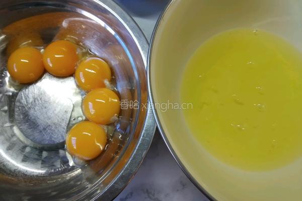 八寸戚风蛋糕的做法图解3