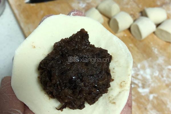 豆沙包的做法图解3