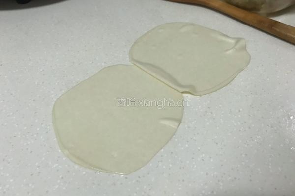 饺子皮馅饼的做法图解4
