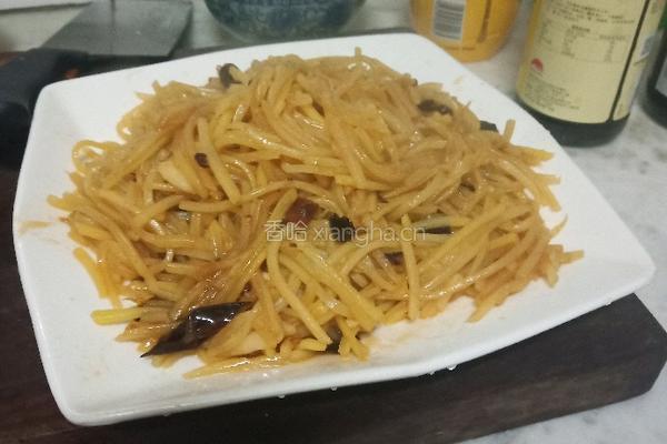 酸辣土豆丝的做法图解3